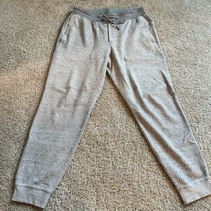 LULULEMON AT EASE JOGGERS - SIZE XL - GREY